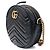 Gucci Borsa a tracolla mini rotonda Marmont - vista 2