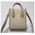 Gucci Mini borsa a tracolla Interlocking GG Marrone  - vista 5