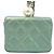 Chanel Mini Portafoglio con Catena Caviar Verde - vista 2