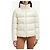 Kurze Steppjacke Moncler Abbadia Weiß - Ansicht 9