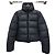 Balenciaga Logo Quilted Down Jacket Black