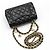 Chanel Black Lambskin Gold Classic New Mini Charms Decoration Chain Crossbody Bag - view 4