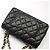 Chanel Black Lambskin Gold Classic New Mini Charms Decoration Chain Crossbody Bag - view 5