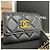 Chanel Mini borsa a tracolla con catena dorata Nero - vista 3