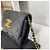 Chanel Mini borsa a tracolla con catena dorata Nero - vista 4