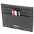 Thom Browne Card Holder Pebble Grain Black - view 11