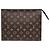 Louis Vuitton Pochette Toilette Monogram NM Clutch Bag Nero - vista 2