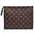 Louis Vuitton Pochette Toilette Monogram NM Clutch Bag Nero - vista 5