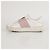 Valentino Baskets à lacets cachés en cuir blanc Taille - vue 4