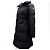 Moncler Damen Lang Daunenjacke Schwarz