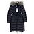 Abrigo largo de plumón KHLOE para mujer Moncler Negro
