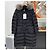 Abrigo largo de plumón KHLOE para mujer Moncler Negro - vista 3