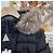 Abrigo largo de plumón KHLOE para mujer Moncler Negro - vista 4
