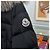 Abrigo largo de plumón KHLOE para mujer Moncler Negro - vista 6