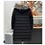 Abrigo largo de plumón KHLOE para mujer Moncler Negro - vista 7