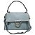Chloé Borsa Payday in pelle di vitello blu Medium