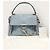 Chloé Borsa Payday in pelle di vitello blu Medium - vista 7