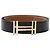 Hermès Double Buckle Reversible Belt Black