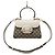 Horsebit 1955 Gucci Mini borsa tote con manico superiore e tracolla con morsetto Argento