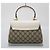 Horsebit 1955 Gucci Mini borsa tote con manico superiore e tracolla con morsetto Argento - vista 4