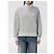 Isabel Marant Sweatshirt mit halbem Reißverschluss mit Logo GYIB Silber - Ansicht 4