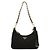 Prada Mini bolsa de nylon acolchoado com corrente Réedition Preto