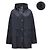 Parka de algodón Moncler Gaillon Azul marino Negro - vista 2