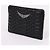 Zadig & Voltaire Portacarte nero da donna con logo frontale - vista 4