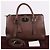Mulberry Borsa a tracolla media Bayswater Double Zip marrone - vista 13