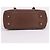 Mulberry Borsa a tracolla media Bayswater Double Zip marrone - vista 9