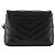 Saint Laurent Borsa a tracolla Monogram Lulu Toy Nero - vista 3