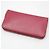 Prada Pink Saffiano Gold Triangle Logo Long Wallet - view 4