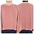 Acne Herren Sweatshirt aus garngefärbter Baumwolle (Rosa) DHU Rot