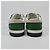 Chanel Baskets en daim vert avec logo CC - vue 4