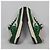 Chanel Baskets en daim vert avec logo CC - vue 5