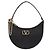 Valentino Borsa a tracolla hobo mini con logo Gancini Nero - vista 3