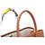 Hermès Set Borsa Tote Garden Party Gold e Twilly Marrone - vista 5