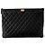 Chanel Clutch Caviar Gold Boy Large Nero