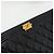 Chanel Clutch Caviar Gold Boy Large Nero - vista 6