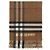 Burberry Sciarpa larga in cashmere a quadri con frange Marrone - vista 3