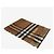 Burberry Sciarpa larga in cashmere a quadri con frange Marrone - vista 5