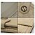 Gucci Portafoglio lungo beige con borchie logo GG Marrone - vista 6