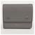Céline Cartera tríptico de cuero gris Castaño - vista 5
