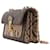 Louis Vuitton Borsa a tracolla con patta Monogram Python Biguato Gold Chain Nero - vista 2