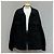 Balenciaga Jeansjacke mit handgezeichnetem BB-Logo Silber - Ansicht 3
