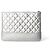 Chanel Clutch Gabrielle New Argento - vista 2