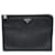 Prada Clutch Document Saffiano Nero