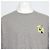 Hermès Kurzärmeliges Herren-T-Shirt Mini Patch Grau Braun - Ansicht 2