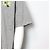 Hermès Kurzärmeliges Herren-T-Shirt Mini Patch Grau Braun - Ansicht 3