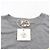 Hermès Kurzärmeliges Herren-T-Shirt Mini Patch Grau Braun - Ansicht 5